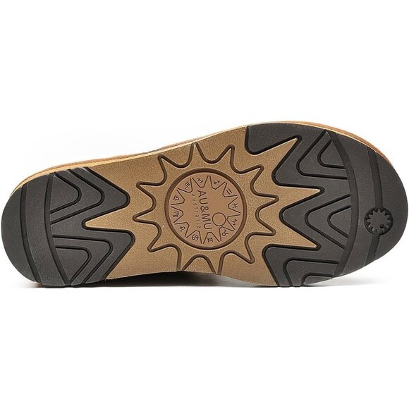 Women's White Casual And Versatile Wool Winter Warm Simple Snow Boots - Picture 7 of 7